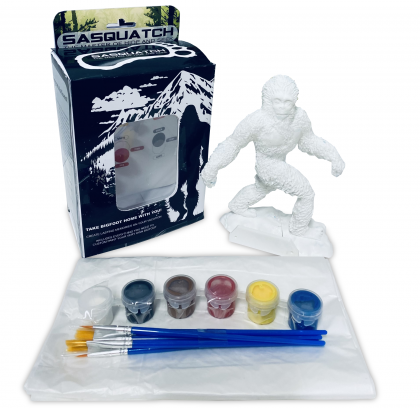 Custom paint your very own Sasquatch, Bigfoot or Skunk Ape Figurine